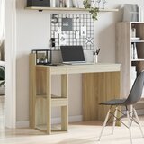  Uredski stol boja hrasta sonome 103,5x56,5x94 cm drveni | shoptok.hr