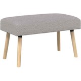  Klupa Jednobojno Svjetlosiva 80 x 40 x 46 cm Bouclé | Eponuda.com
