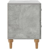  Noćni ormar Betonska siva 62 x 34,5 x 48 cm Konstruirano drvo | shoptok.hr