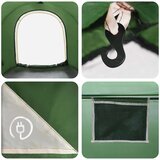 Šator za auto Zelena 200 x 170 x 170 cm Poliester i čelik | shoptok.hr