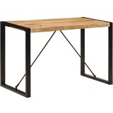  The Living Store Jedilna miza 120x55x76 cm trden robusten mangov les - Jedilna Miza, (21495815) Cene