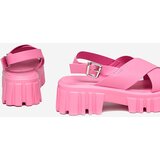 Resti Neon pink women's sandals on a massive Otida sole - Footwear | ePonuda.com