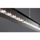 Fischer & Honsel Črna kovinska LED zatemnitvena viseča svetilka Tenso – | Shoptok.si
