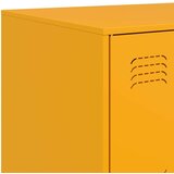 vidaXL Komoda boja senfa 99 x 39 x 73 cm čelični | shoptok.hr