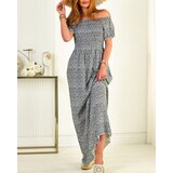 Resti Women's white floral maxi dress - Clothing | Shoptok.si