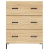  Visoka komoda hrasta sonome 69,5x34x180cm od konstruiranog drva | shoptok.hr