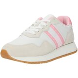 Tommy Jeans Nizke superge 'RUNNER MAT' temno siva / roza / bela | Shoptok.si