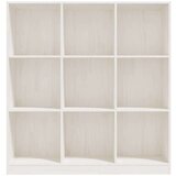 vidaXL knjižna omara za razdelitev prostora bela 104x33,5x110 cm | Shoptok.si