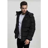 Urban Classics hooded puffer jacket black Cene