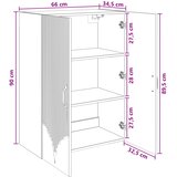  Ormar za montažu na zid Bijela 66 x 34,5 x 90 cm | shoptok.hr