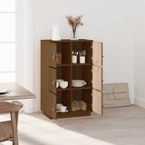  Visoka komoda boja meda 67 x 40 x 108,5 cm od masivne borovine | shoptok.hr