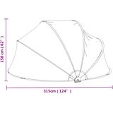  Okrugla bazenska kupola 315 x 158 cm PVC | shoptok.hr