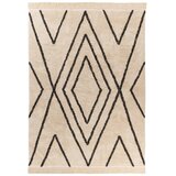 Kayoom PREPROGA Mylen 525 Creme / Schwarz 120/170 cm krem barve, črna | Shoptok.si