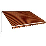  Tenda na ručno uvlačenje 450 x 300 cm narančasto-smeđa Cijene