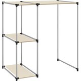  Stalak za pohranu iznad perilice krem 87x55x90,5 cm željezni | shoptok.hr