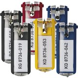 Durable obesek za ključe (1957), rdeč, 6 kos DU195703 Cene