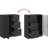  Kreveta s ladicama Crna 66 x 34,5 x 87 cm Konstruirano drvo | shoptok.hr