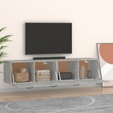  Zidni ormarići 2 kom boja siva betona 60x36,5x35 cm drveni | Eponuda.com