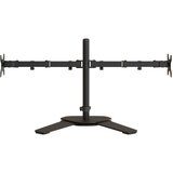  Dvojni nosilec za monitor črno jeklo VESA 75/100 mm, (21007404) | Shoptok.si