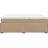  box spring s madracem cappuccino 200x200cm umjetna koža | shoptok.hr
