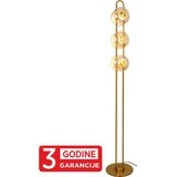 Mitea Lighting Podna lampa staro zlato ECLIPTICA MAP9451-6 6x5W 3000K + amber LED sa podnim prekidačem 3Y Cene