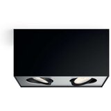Philips box spot svetiljka crna LED 2x4.5W | Eponuda.com