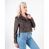 La Force Fashion ženska braca premium kožna jakna BC-161-2 - braon | Eponuda.com