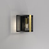  Zidna lampa KAGA 1xE27/60W/230V crna/zlatna | Eponuda.com