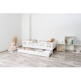 Molarem Home Drveni dječji krevet Luna 20 - bijeli - 190x90 cm - S ladicom | shoptok.hr