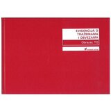 NARODNE NOVINE-UT IX-354/05 EVIDENCIJA O TRAŽBINAMA I OBVEZAMA (Obrazac TO); Knjiga 100 stranica, 29,7 x 21 cm | shoptok.hr
