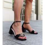 Gemre Ameena block-heeled sandals with leather insole | ePonuda.com
