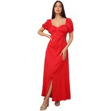La Modeuse Dolge obleke 71042_P166545 Rdeča | Shoptok.si