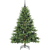 vidaXL Umestno božično drevo med 150 LED Zelena 150 cm PE in PVC | Shoptok.si