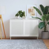  Vrata za ormarić rešetkasta 2 kom bijela 69 x 59,4 cm borovina | shoptok.hr
