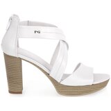 Nero Giardini Sandali & Odprti čevlji NERO GIARDINI 707 LOIRA BIANCO Bela | Shoptok.si