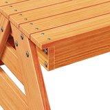  Stol za piknik za djecu voštano smeđi 88x97x52 cm od borovine | shoptok.hr