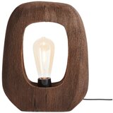 Light & Living Rjava namizna svetilka (višina 30 cm) Kelafo – Cene