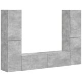 3 pcs Betonsko siva - - Siva - 56.59 - 30 x 31 x 60 cm - 2025-vidaXL-Uvoz_2 | Shoptok.si