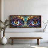 WALLXPERT FAH078-150 Multicolor Decorative Framed MDF Painting | Eponuda.com