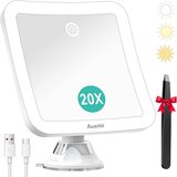 AUXMIR LED povečevalno ogledalo 20x s priseskom Cene