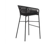 Kave Home Crne željezne barske stolice u setu 4 kom (visine sjedala 80 cm) Yanet – | shoptok.hr