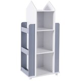 Kinder Home Polica Raketa belo-siva Cene