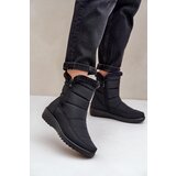 EVENTO PE1 Women's Snow Boots With Zipper And Fur Black Fiorittia | Eponuda.ba