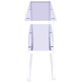 Venture Home Rocker pomoćni stolić 110 × 30 cm, bijeli | shoptok.hr