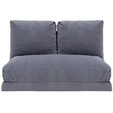 Siva sklopiva sofa 120 cm Taida –