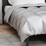  Zimska pokrivača Srebrno 140 x 220 cm Saten i mikrovlakna | shoptok.hr