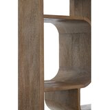 Light & Living Regal od masivnog manga u tamnoj prirodnoj boji 100x200x30 cm Labare – | shoptok.hr