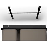 Eglo plafonjera Mordazo, 4 x E27, antracit/smeđa, tekstil, 51 cm, 900524 | shoptok.hr