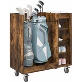Golf ormar s kotačem Jednobojno Dimljeni hrast 90 x 45 x 98 cm | shoptok.hr