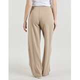 Guess Spodnji deli trenirke JASMINE WIDE LEG Bež | Shoptok.si
